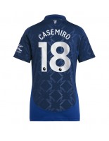 Manchester United Casemiro #18 Bortedrakt Dame 2024-25 Korte ermer